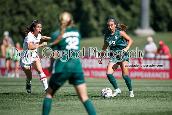 Wisconsin Badgers Women's Soccer vs Michigan State Spartans 9/28/25