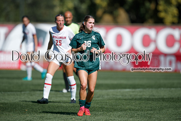 Wisconsin Badgers Women's Soccer vs Michigan State Spartans 9/28/25