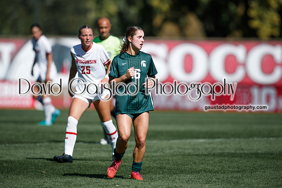 Wisconsin Badgers Women's Soccer vs Michigan State Spartans 9/28/25