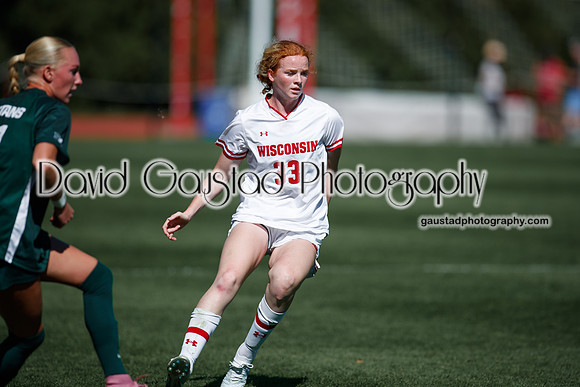 Wisconsin Badgers Women's Soccer vs Michigan State Spartans 9/28/25