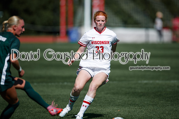Wisconsin Badgers Women's Soccer vs Michigan State Spartans 9/28/25