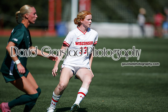 Wisconsin Badgers Women's Soccer vs Michigan State Spartans 9/28/25