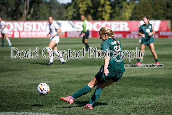 Wisconsin Badgers Women's Soccer vs Michigan State Spartans 9/28/25