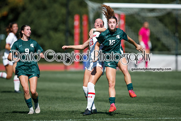 Wisconsin Badgers Women's Soccer vs Michigan State Spartans 9/28/25