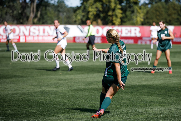 Wisconsin Badgers Women's Soccer vs Michigan State Spartans 9/28/25