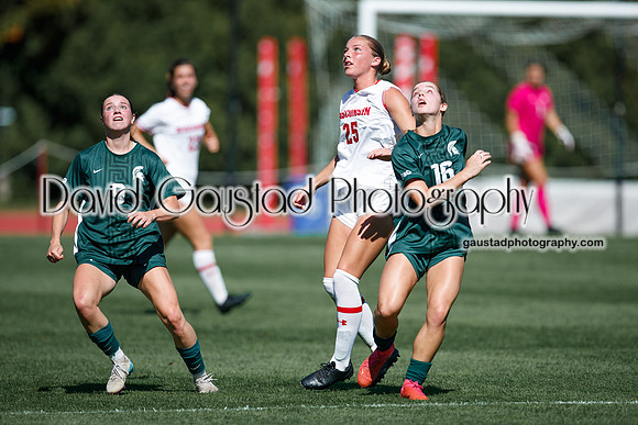 Wisconsin Badgers Women's Soccer vs Michigan State Spartans 9/28/25