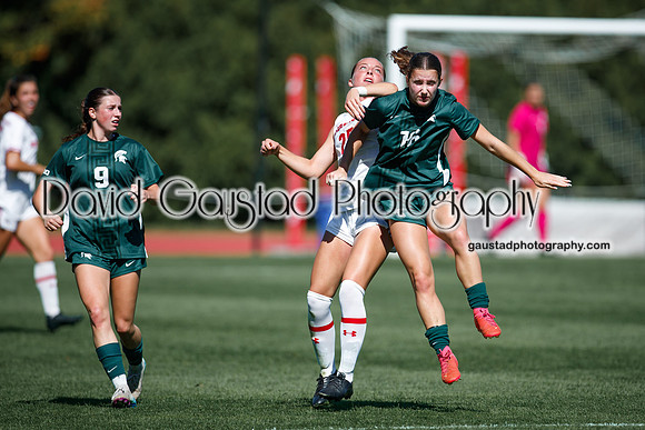 Wisconsin Badgers Women's Soccer vs Michigan State Spartans 9/28/25