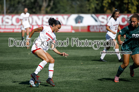 Wisconsin Badgers Women's Soccer vs Michigan State Spartans 9/28/25