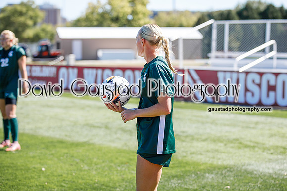 Wisconsin Badgers Women's Soccer vs Michigan State Spartans 9/28/25