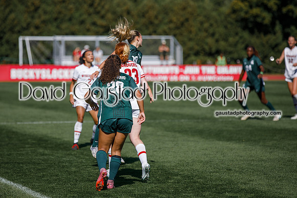 Wisconsin Badgers Women's Soccer vs Michigan State Spartans 9/28/25