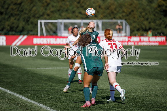 Wisconsin Badgers Women's Soccer vs Michigan State Spartans 9/28/25
