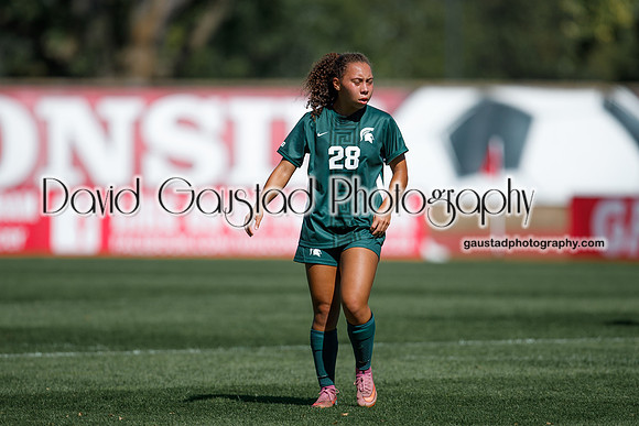 Wisconsin Badgers Women's Soccer vs Michigan State Spartans 9/28/25