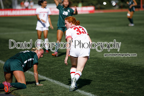 Wisconsin Badgers Women's Soccer vs Michigan State Spartans 9/28/25