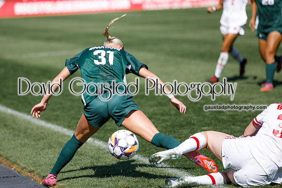Wisconsin Badgers Women's Soccer vs Michigan State Spartans 9/28/25