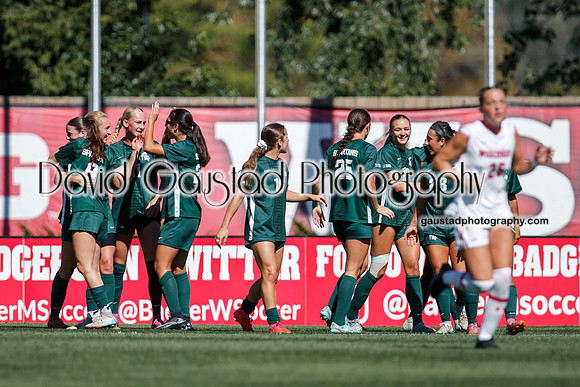 Wisconsin Badgers Women's Soccer vs Michigan State Spartans 9/28/25