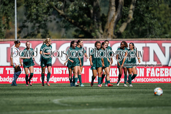 Wisconsin Badgers Women's Soccer vs Michigan State Spartans 9/28/25