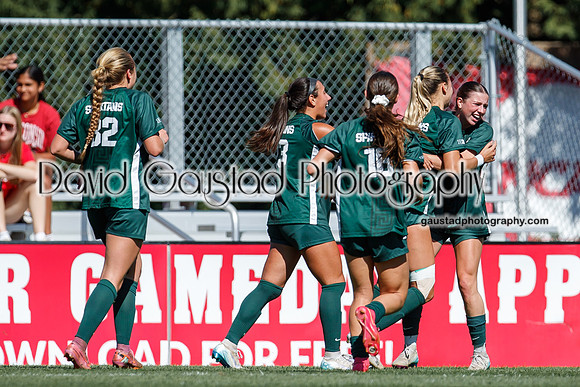 Wisconsin Badgers Women's Soccer vs Michigan State Spartans 9/28/25