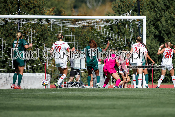 Wisconsin Badgers Women's Soccer vs Michigan State Spartans 9/28/25