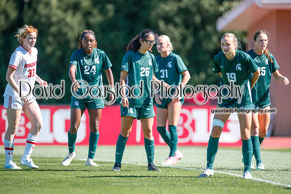 Wisconsin Badgers Women's Soccer vs Michigan State Spartans 9/28/25