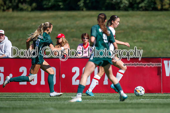 Wisconsin Badgers Women's Soccer vs Michigan State Spartans 9/28/25