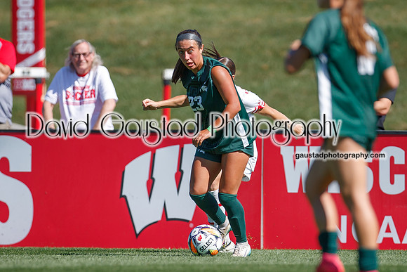 Wisconsin Badgers Women's Soccer vs Michigan State Spartans 9/28/25