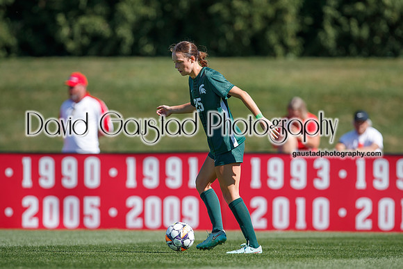 Wisconsin Badgers Women's Soccer vs Michigan State Spartans 9/28/25
