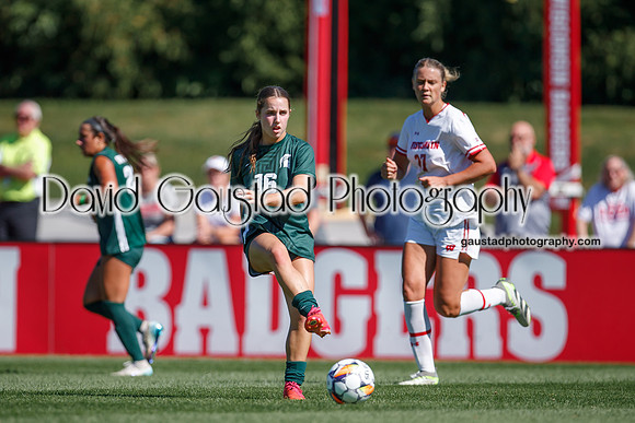 Wisconsin Badgers Women's Soccer vs Michigan State Spartans 9/28/25