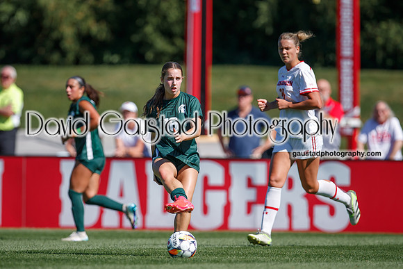 Wisconsin Badgers Women's Soccer vs Michigan State Spartans 9/28/25