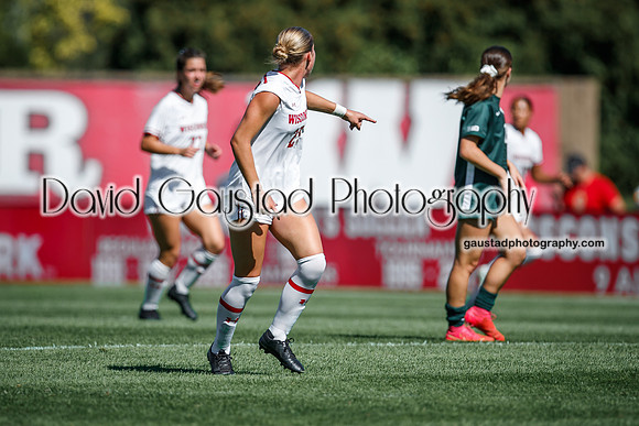 Wisconsin Badgers Women's Soccer vs Michigan State Spartans 9/28/25