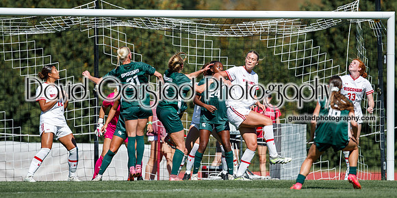 Wisconsin Badgers Women's Soccer vs Michigan State Spartans 9/28/25