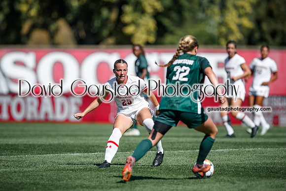 Wisconsin Badgers Women's Soccer vs Michigan State Spartans 9/28/25