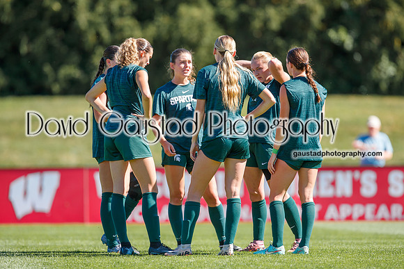 Wisconsin Badgers Women's Soccer vs Michigan State Spartans 9/28/25