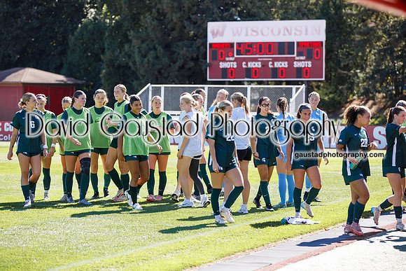 Wisconsin Badgers Women's Soccer vs Michigan State Spartans 9/28/25