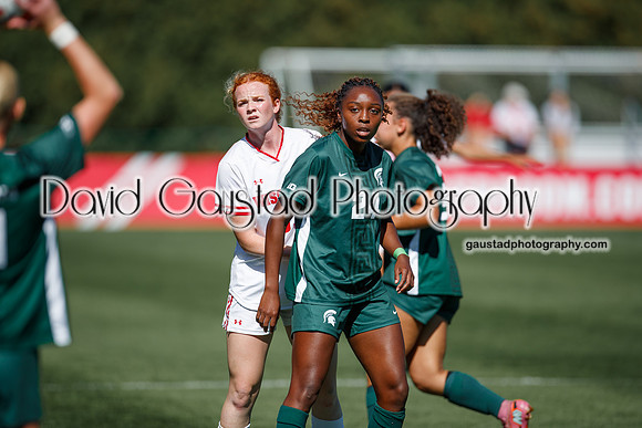 Wisconsin Badgers Women's Soccer vs Michigan State Spartans 9/28/25