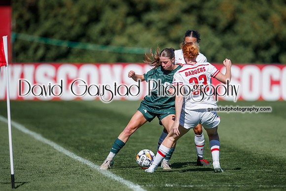 Wisconsin Badgers Women's Soccer vs Michigan State Spartans 9/28/25