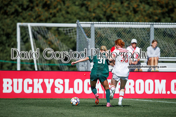 Wisconsin Badgers Women's Soccer vs Michigan State Spartans 9/28/25