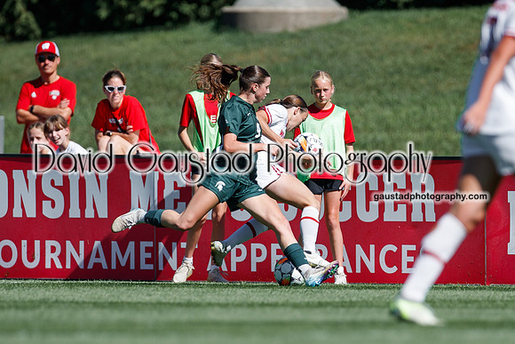 Wisconsin Badgers Women's Soccer vs Michigan State Spartans 9/28/25