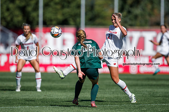 Wisconsin Badgers Women's Soccer vs Michigan State Spartans 9/28/25
