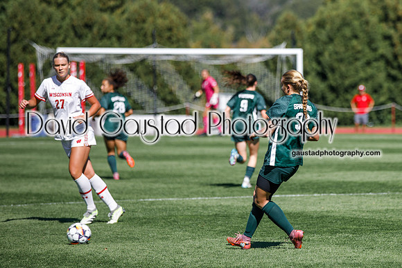 Wisconsin Badgers Women's Soccer vs Michigan State Spartans 9/28/25