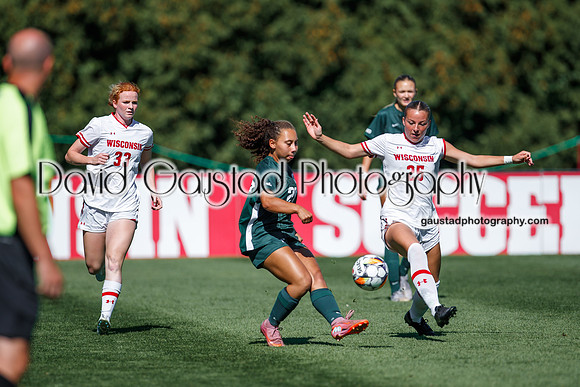 Wisconsin Badgers Women's Soccer vs Michigan State Spartans 9/28/25