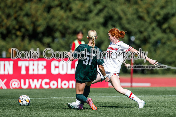 Wisconsin Badgers Women's Soccer vs Michigan State Spartans 9/28/25