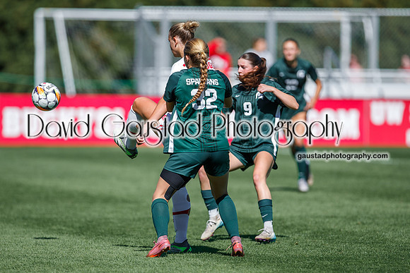 Wisconsin Badgers Women's Soccer vs Michigan State Spartans 9/28/25