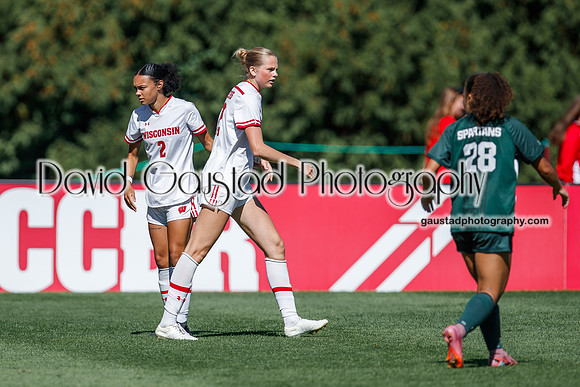 Wisconsin Badgers Women's Soccer vs Michigan State Spartans 9/28/25
