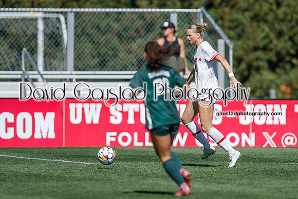 Wisconsin Badgers Women's Soccer vs Michigan State Spartans 9/28/25
