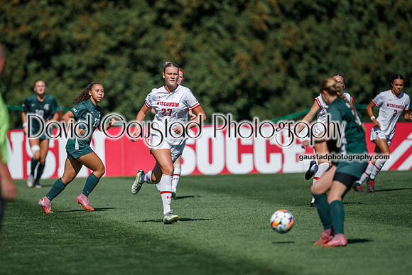 Wisconsin Badgers Women's Soccer vs Michigan State Spartans 9/28/25