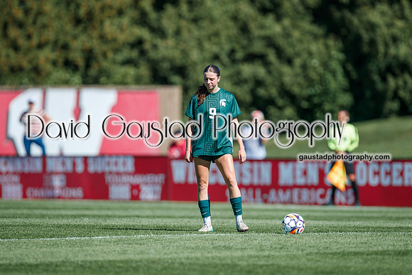 Wisconsin Badgers Women's Soccer vs Michigan State Spartans 9/28/25