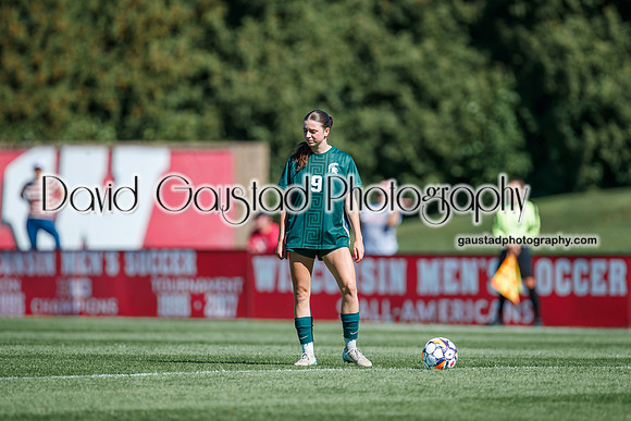 Wisconsin Badgers Women's Soccer vs Michigan State Spartans 9/28/25