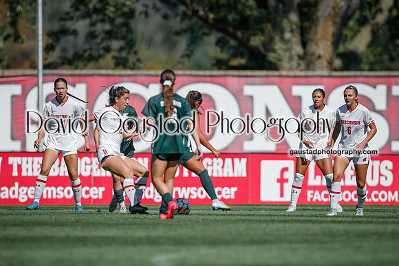 Wisconsin Badgers Women's Soccer vs Michigan State Spartans 9/28/25
