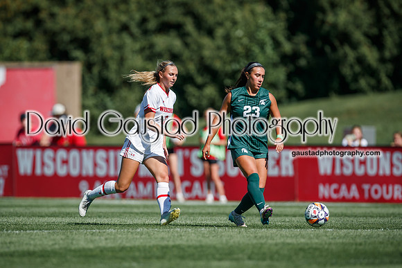 Wisconsin Badgers Women's Soccer vs Michigan State Spartans 9/28/25