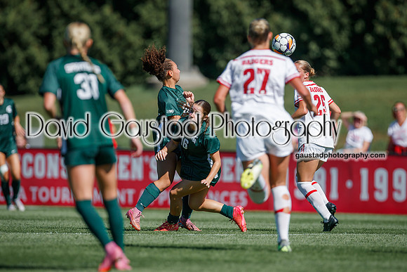 Wisconsin Badgers Women's Soccer vs Michigan State Spartans 9/28/25
